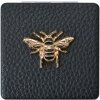 Juleeze JZSP0007Z Espejo de mano negro 6x6 cm