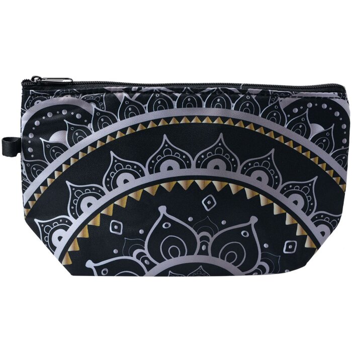 Juleeze JZTB0044 Neceser Mujer Negro, Verde 22x13x18 cm