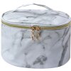 Juleeze JZTB0058 Neceser Mujer Blanco, Gris 21x12x15 cm