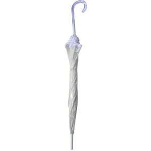 Juleeze JZUM0063 Paraguas Adulto Blanco 60 cm