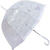 Juleeze JZUM0063 Paraguas Adulto Blanco 60 cm
