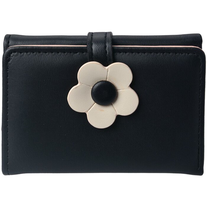 Juleeze JZWA0167Z Billetero Negro 10x8 cm