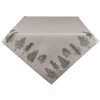 Clayre & Eef NPT01 Mantel Beige, Verde 100x100 cm