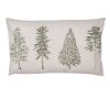 Clayre & Eef NPT36-2 Funda de Cojín Motivo Árbol 30x50 cm Natural Verde Beige