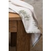 Clayre & Eef NPT42 Tea Towel Beige Verde 50x70 cm Country Cotton