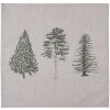 Clayre & Eef NPT43 Servilletas Algodón Set de 6 Beige 40x40 cm