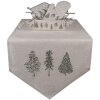 Clayre & Eef NPT44 Manopla para horno Beige Verde 18x30 cm Algodón