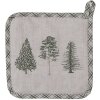 Clayre & Eef NPT45 Potholder Beige 20x20 cm