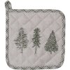 Clayre & Eef NPT45 Potholder Beige 20x20 cm