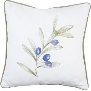 Clayre & Eef OLF21 Cojín decorativo Beige...