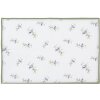 Clayre & Eef OLF40 Mantel Individual 6 piezas Beige Verde 48x33 cm Algodón