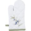 Clayre & Eef OLF44K Manopla Horno Niño Beige Verde 12x21 cm