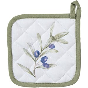 Clayre & Eef OLF45K Potholder Niño Beige Verde...