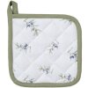Clayre & Eef OLF45K Potholder Niño Beige Verde 16x16 cm