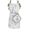 Clayre & Eef OLF45K Potholder Niño Beige Verde 16x16 cm