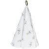 Clayre & Eef OLF48 Paño de cocina Beige Verde Ø 80 cm