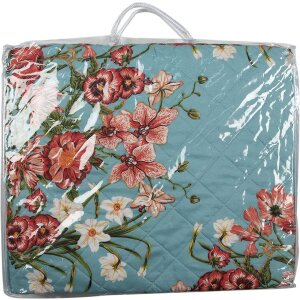 Clayre & Eef Q197.059 Colcha Azul Rosa 140x220 cm