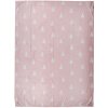 Clayre & Eef SWC60-2 Plaid Rosa Blanco 130x170 cm