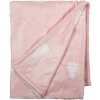 Clayre & Eef SWC60-2 Plaid Rosa Blanco 130x170 cm