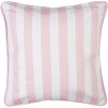 Clayre & Eef SWR21 Funda de Cojín Rosa 40x40 cm