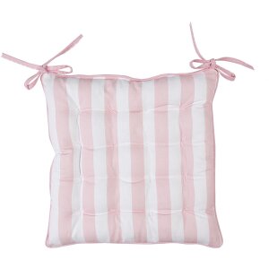 Cojín para silla Clayre & Eef estampado rosa...