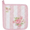 Clayre & Eef SWR45 Potholder Rosa 20x20 cm
