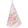Clayre & Eef SWR48 Paño de cocina rosa Ø 80 cm