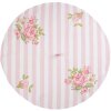 Clayre & Eef SWR48 Paño de cocina rosa Ø 80 cm