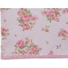 Clayre & Eef SWR64 Traves de Mesa Rosa 50x140 cm