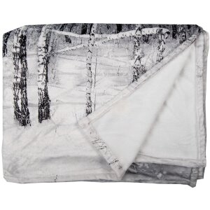 Clayre & Eef TIS60 Plaid Gris 130x170 cm
