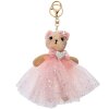 Clayre & Eef TW0582 Llavero oso rosa