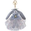 Clayre & Eef TW0585 Llavero Conejo Gris