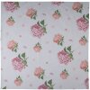 Clayre & Eef VTG15 Mantel Cuadrado Rosa 150x150 cm