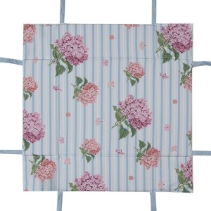 Clayre & Eef VTG47 Panera Rosa 35x35x8 cm Algodón Estilo Campestre