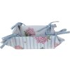 Clayre & Eef VTG47 Panera Rosa 35x35x8 cm Algodón Estilo Campestre