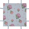 Clayre & Eef VTG47 Panera Rosa 35x35x8 cm Algodón Estilo Campestre