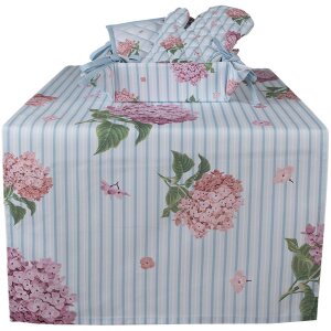 Clayre & Eef VTG64 Traves de Mesa Rosa 50x140 cm