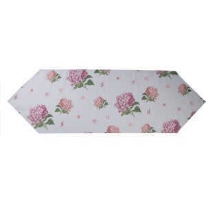 Clayre & Eef VTG65 Camino de Mesa Rosa 50x160 cm