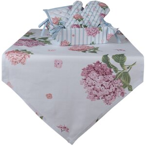 Clayre & Eef VTG65 Camino de Mesa Rosa 50x160 cm