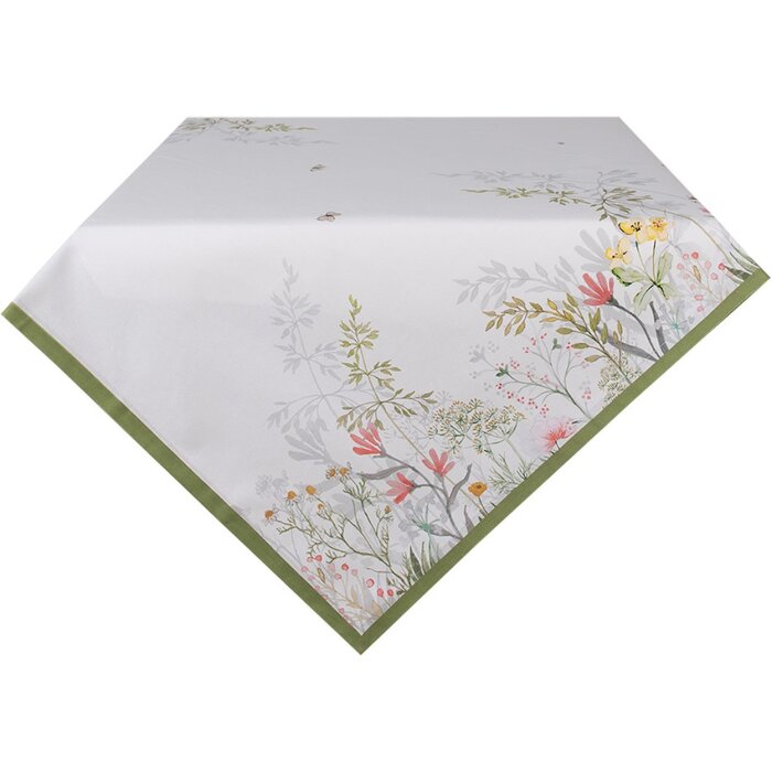 Clayre & Eef WFF01 Mantel Cuadrado Multicolor 100x100 cm