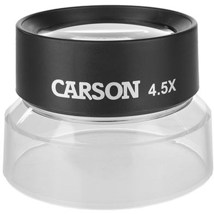 Lupa de pie Carson LL-55 Aumento 4,5x Diámetro de lente 75 mm