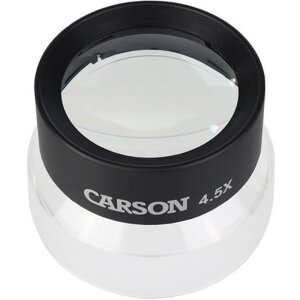 Lupa de pie Carson LL-55 Aumento 4,5x Diámetro de lente 75 mm