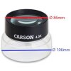 Lupa de pie Carson LL-55 Aumento 4,5x Diámetro de lente 75 mm