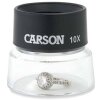 Lupa de pie Carson LL-10 10x 30mm lentes acrílicas ligeramente resistentes a los arañazos