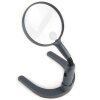 Lupa de mesa Carson GN-55 LED flexible 2x/3,5x 110mm brazo flexible