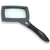 Lupa de mano Carson SG-16 2,5x/11,5x 85mm con empuñadura de goma y soporte plegable