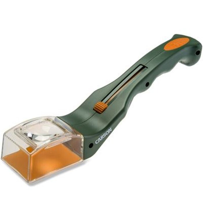 Lupa Carson Bugview para atrapar insectos con una sola mano Lente de cristal acrílico de 5 aumentos