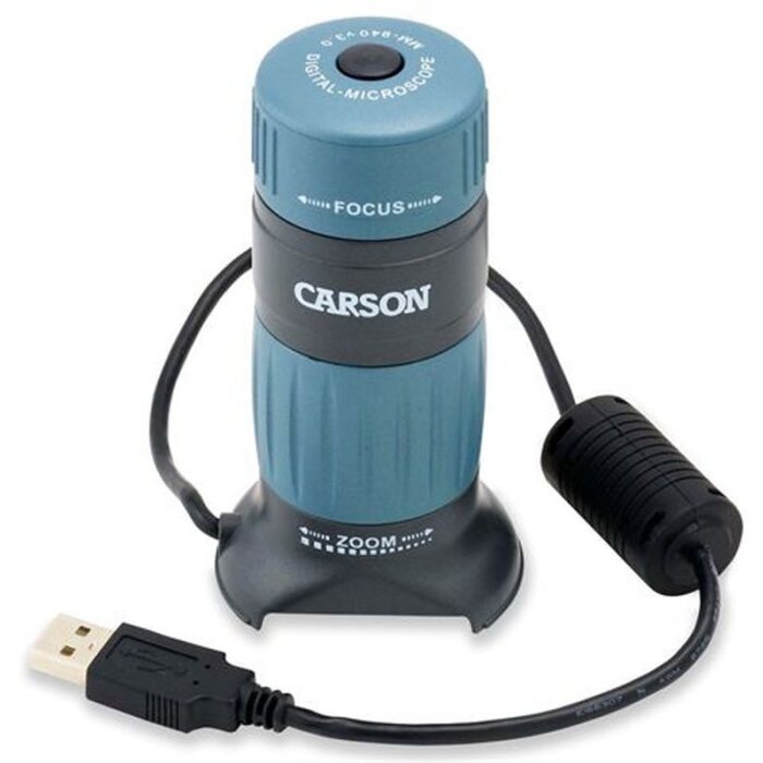 Microscopio digital USB Carson 86-457x Grabador 1600x1200 Pixel LED