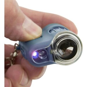Microscopio de bolsillo Carson MicroMini 20x Azul