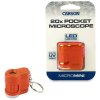 Microscopio de bolsillo Carson MicroMini 20x naranja
